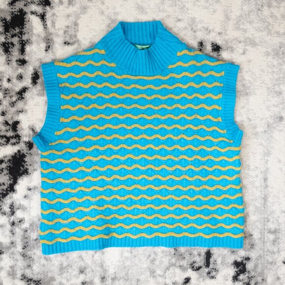 United Color Of Benetton Sleeveless Sweater - Picture 3 of 6